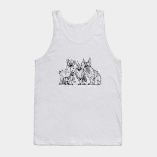 Hyenas - Light Tank Top